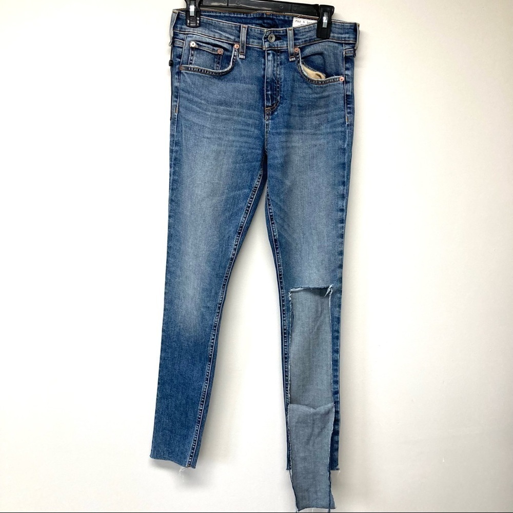 Rag & bone Cate Mid-Rise Ankle Skinny